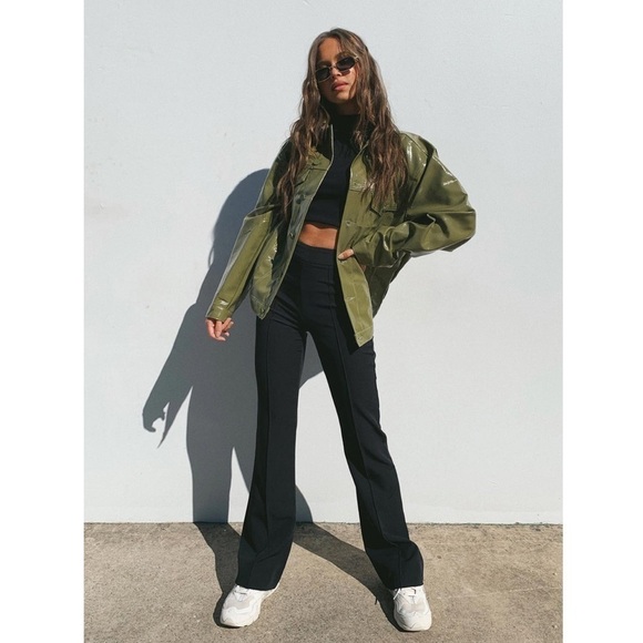 PRINCESS POLLY Jensen Pants Black - Picture 1 of 6